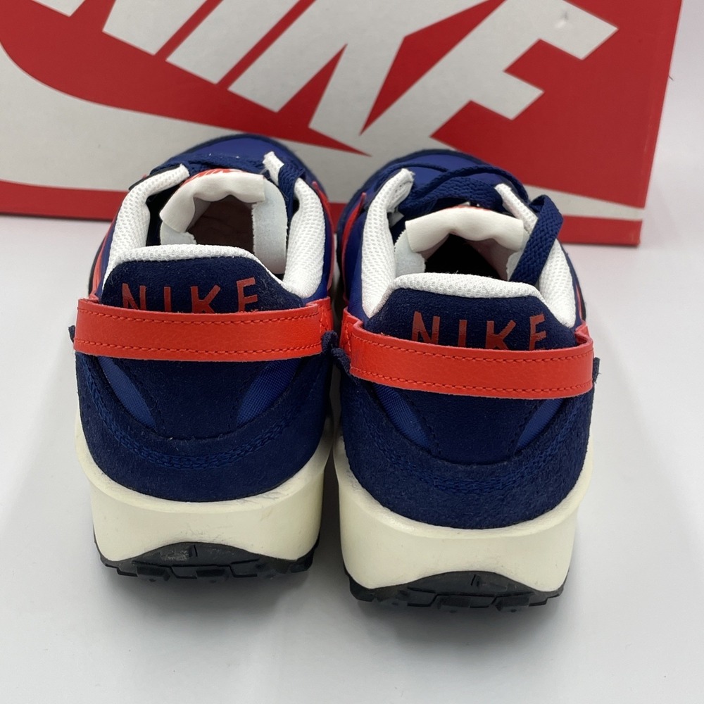 Nike Shoes Women's Sz 9.5 Blue Void Red Waffle Debut Running Sneakers IB4364-492 - Picture 4 of 7